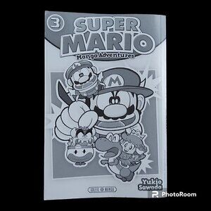 Super Mario Manga Adventures 3 By Yukio Sawada - French Version, Black/White